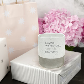 Sister-In-Law Like You 10 oz - 100% Soy Wax Reveal Candle Scent: Tranquility