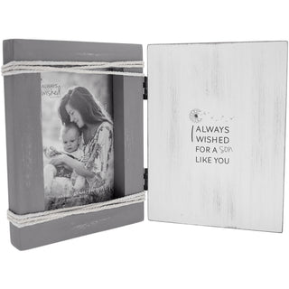 Son Like You 5.5" x 7.5" Hinged Sentiment Frame (Holds 4" x 6" Photo)