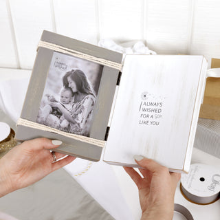 Son Like You 5.5" x 7.5" Hinged Sentiment Frame (Holds 4" x 6" Photo)