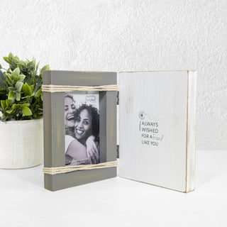 Friend Like You 5.5" x 7.5" Hinged Sentiment Frame (Holds 4" x 6" Photo)