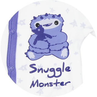 Purple Snuggle Monster 0-6 Months 
Sleeper