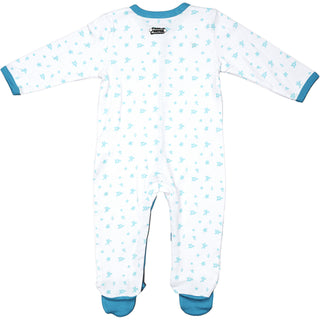 Blue Snack Monster 0-6 Months Sleeper