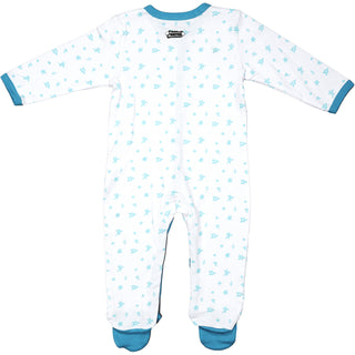 Blue Snack Monster 0-6 Months Sleeper