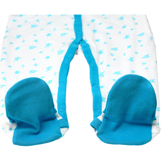 Blue Snack Monster 0-6 Months Sleeper