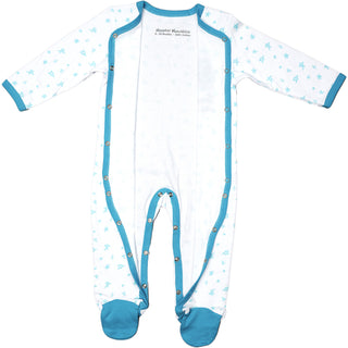 Blue Snack Monster 0-6 Months Sleeper