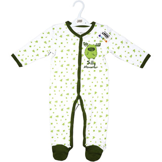 Green Silly Monster 0-6 Months Sleeper