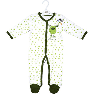 Green Silly Monster 0-6 Months Sleeper