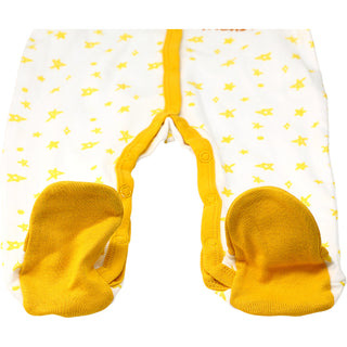 Yellow Mini Monster 0-6 Months Sleeper