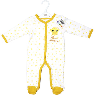 Yellow Mini Monster 0-6 Months Sleeper