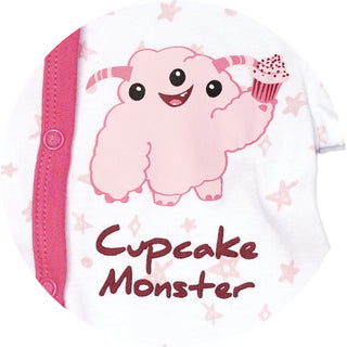 Pink Cupcake Monster Sleeper