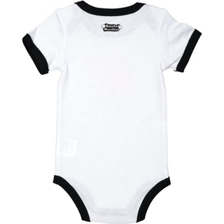 Purple Snuggle Monster 6-12 Months Bodysuit