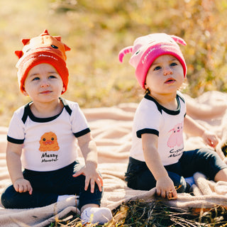 Pink Cupcake Monster 6-12 Months Bodysuit