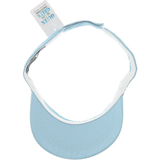 Queen of the Green Light Teal with White Adjustable Visor