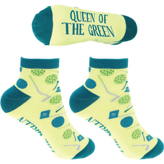 Queen of the Green Women's Ankle Socks