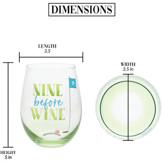 Wine 18 oz Stemless Wine Glass