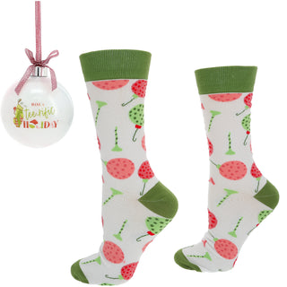 Queen 4" Ornament with Unisex Sock