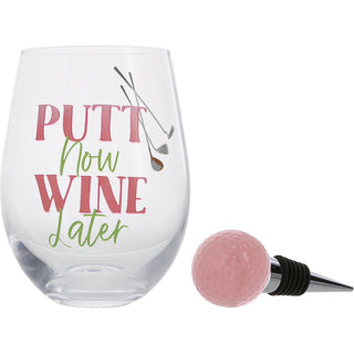 Wine Later Bottle Stopper Gift Set