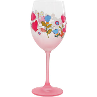 Get Lit Gift Boxed 18 oz Wine Glass