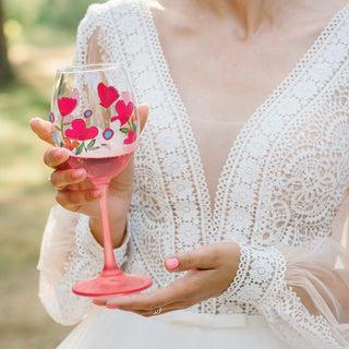 Get Lit Gift Boxed 18 oz Wine Glass