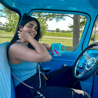 Idiots 18 oz Glass Mug