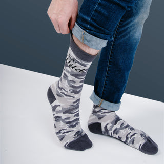 Stay Wild S-M Cotton Blend Sock