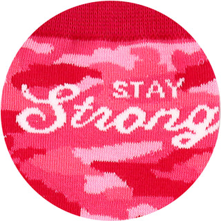 Stay Strong S-M Cotton Blend Sock
