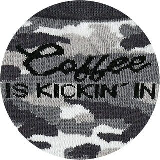 Coffee S-M Cotton Blend Sock