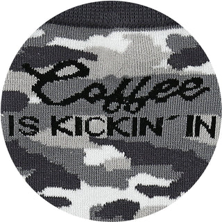 Coffee S-M Cotton Blend Sock
