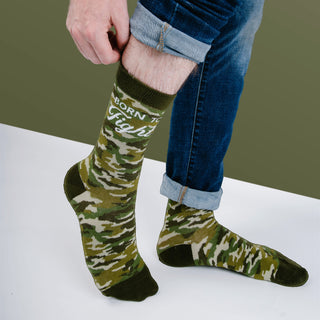 Fight S-M Cotton Blend Sock