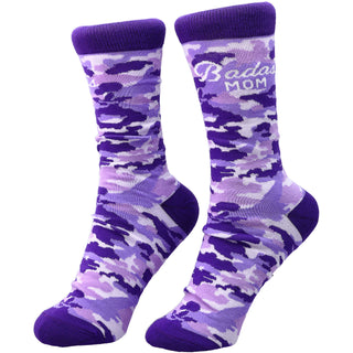 Badass Mom Cotton Blend Sock