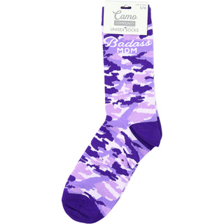 Badass Mom Cotton Blend Sock