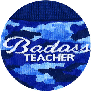 Badass Teacher Cotton Blend Sock