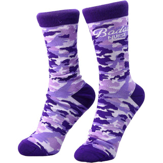 Badass Nurse S-M Cotton Blend Sock