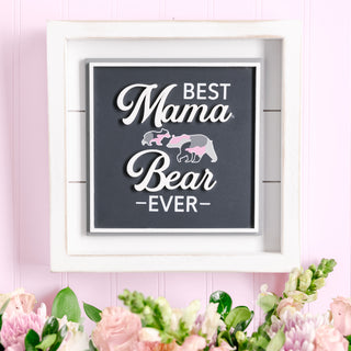 Best Mama Bear 10" MDF Plaque