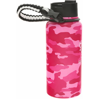 Good Mom 32 oz Stainless Steel Water Bottle with Paracord Survival Handle