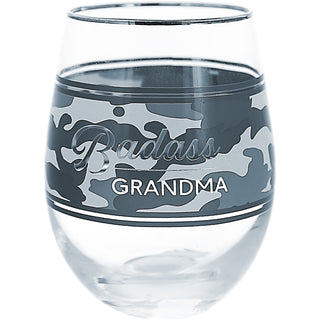 Grandma 18 oz Stemless Wine Glass