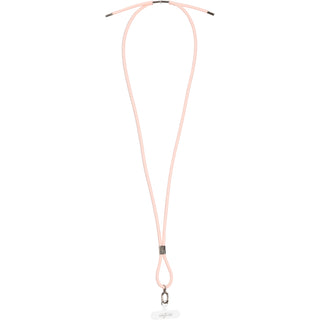 Pink Adjustable Silicone Crossbody Phone Lanyard