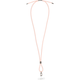 Pink Adjustable Silicone Crossbody Phone Lanyard