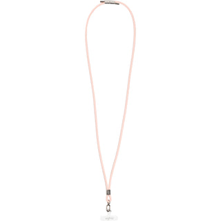 Pink Adjustable Silicone Crossbody Phone Lanyard