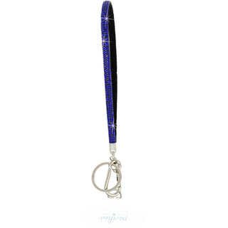 Cobalt Wristlet Soft Gemmed Phone Wrist Strap