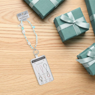 Lake Beaded Hands-Free Wrist Strap