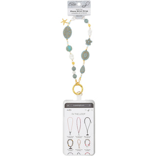 Beach Beaded Hands-Free Wrist Strap