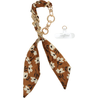 Gold Primrose Chained Scarf Hands-Free Wrist Strap