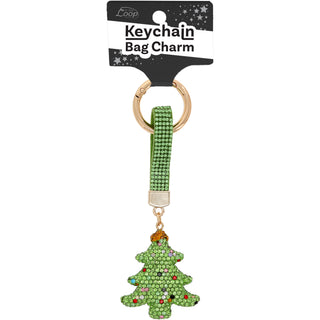 Tree Gemmed Bag Charm