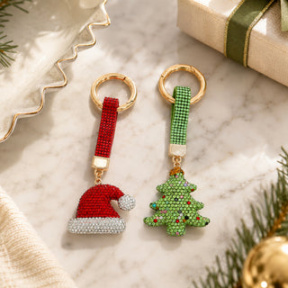 Tree Gemmed Bag Charm