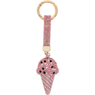 Ice Cream Gemmed Keychain