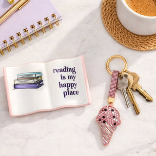 Ice Cream Gemmed Bag Charm
