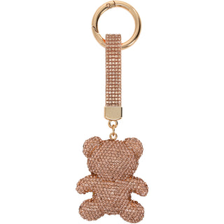 Teddy Bear Gemmed Keychain