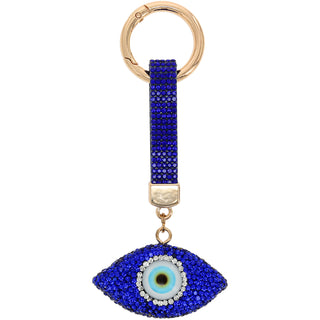 Evil Eye Gemmed Keychain