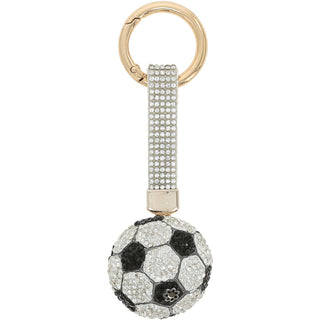 Soccer Gemmed Bag Charm